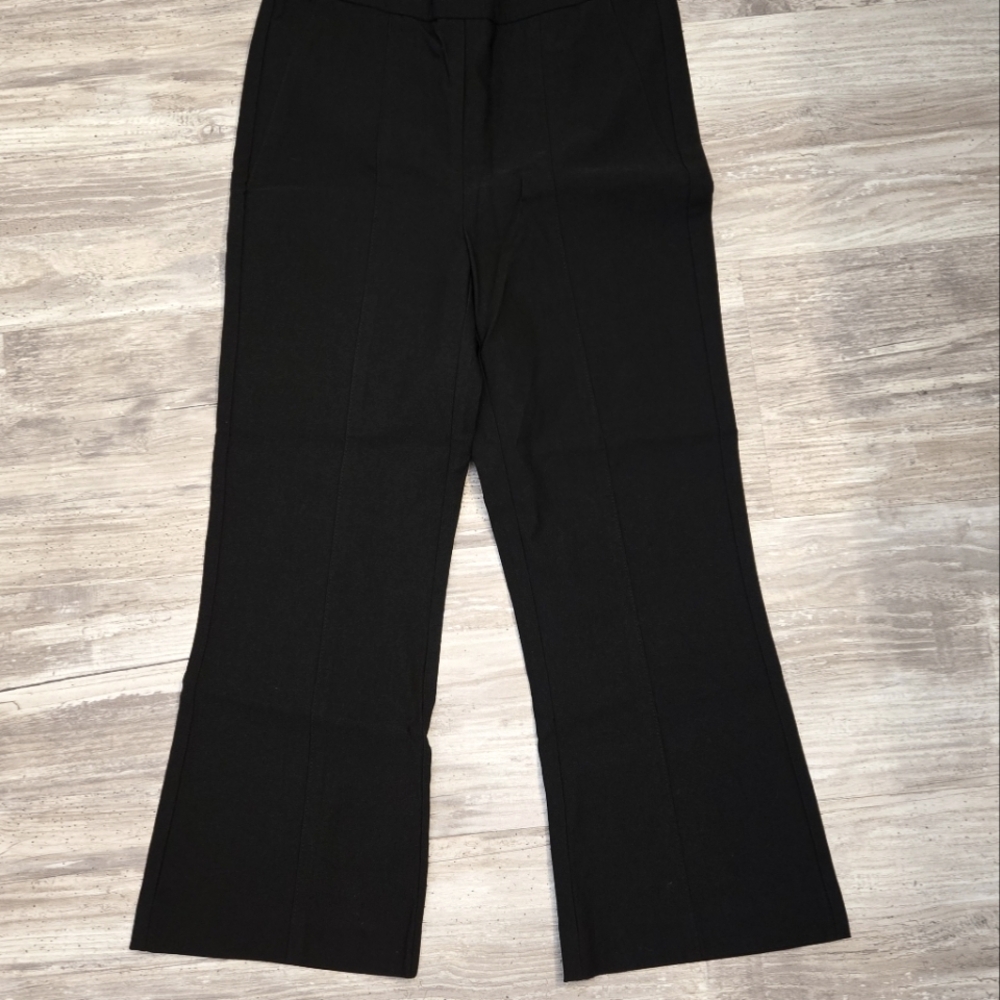 Flared Capris Dress Pants